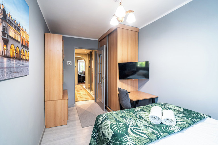 Room 3, RentPlanet - Apartament Weissa, Kraków City