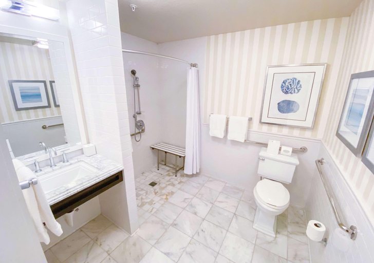 Bathroom 5, L'Auberge Del Mar, San Diego
