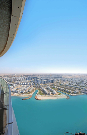 Aerial view 2, El Alamein Towers, El Alamein