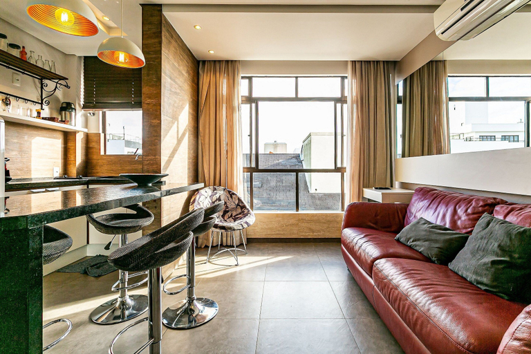 Living area 4, Apartment on the Sand in Jurere Jbm202, Florianopolis