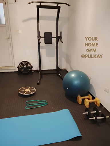 Fitness facility, Pulkay Hostel Folk, Capital