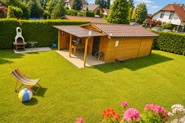 Garden 3, Holiday Homes for 5 People Near the sea, Kamień