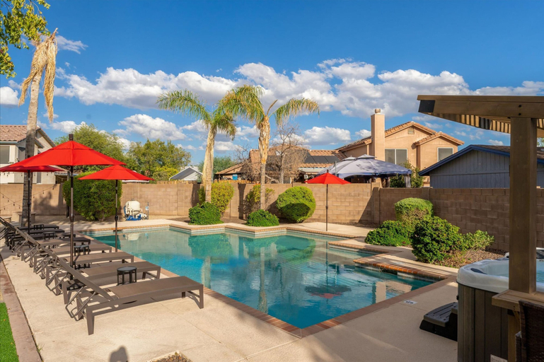 Room 3, Sport Court Pool Hot Tub Pool Table Fire Pit Games, Maricopa