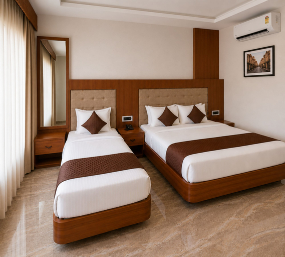 Room 3, Wanderama Hotel Shreedhar , Dwarka, Devbhumi Dwarka