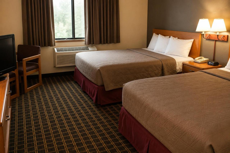 Bedroom 3, Moose Lake Lodge & Suites, Carlton