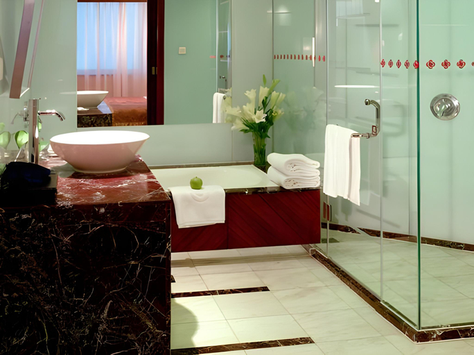 Bathroom 4, Luxemon Xinjiang Hongfu Hotel, Ürümqi