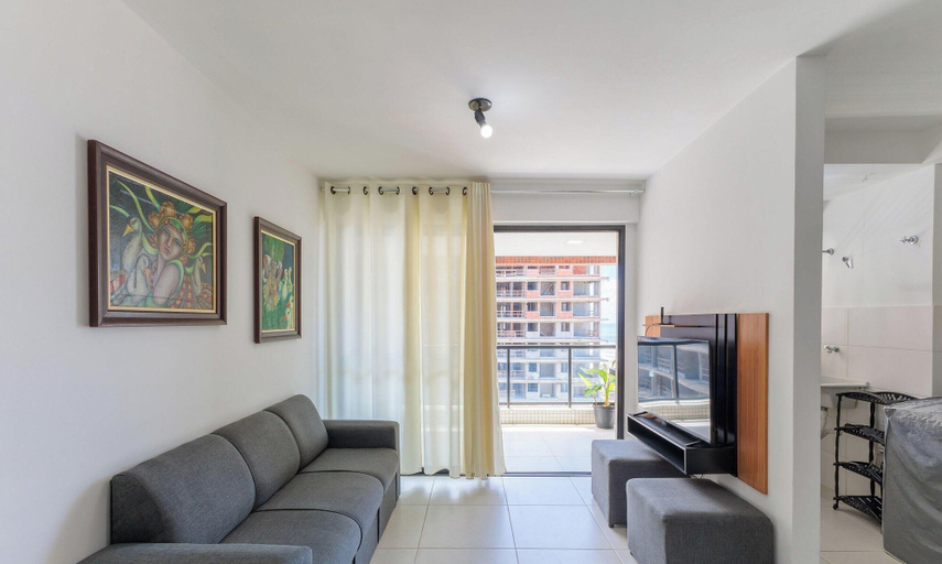 Living area, Apartment in Beachfront Condo With Pool Cpk0803, Ilhéus