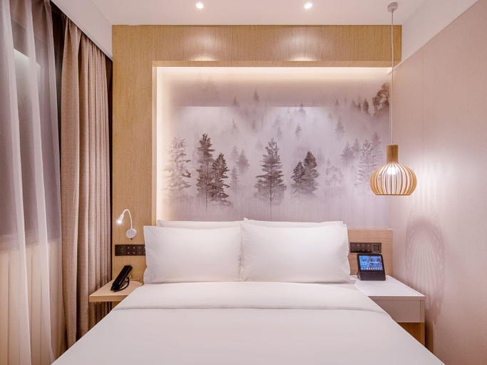 Bedroom 2, Orange Hotel Beijing Huairou Center Wanda Plaza, Beijing