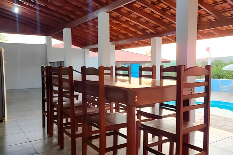 Outdoor dining, SHB Chácara para Eventos com Piscina, Elias Fausto