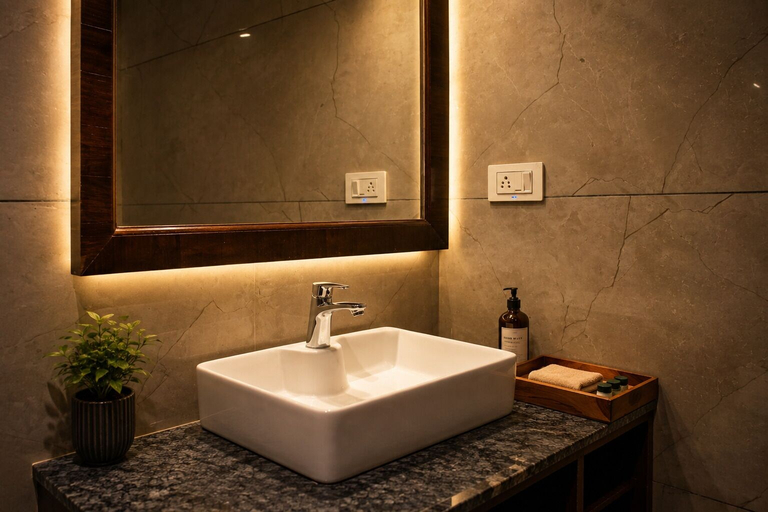 Bathroom 3, Jaldhara Resort, Rajsamand