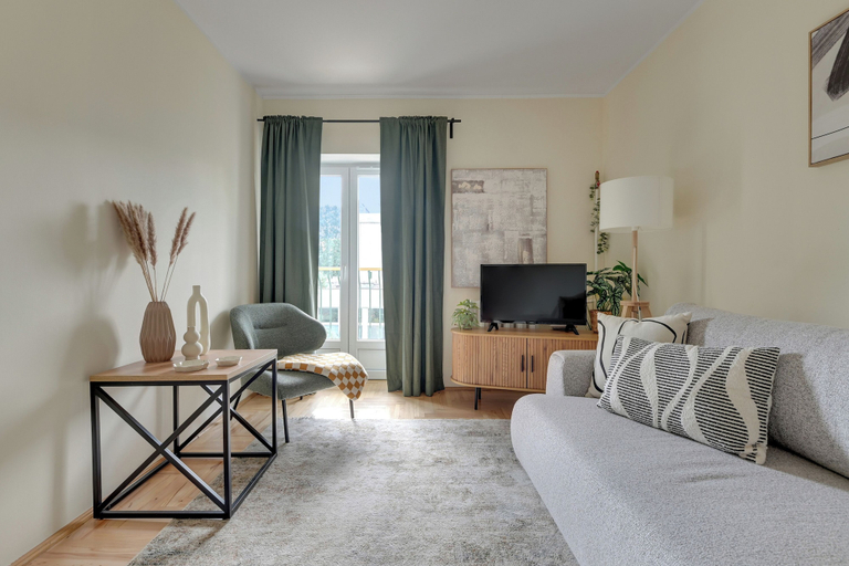 Living room 4, Muszelka Apartments - Very close to the beach and walking paths, Gdańsk City