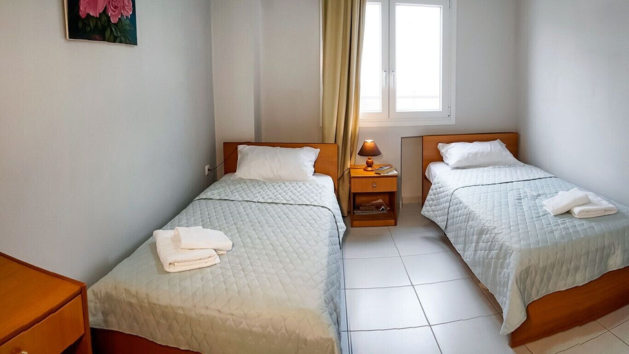 Bedroom 3, Heraklion Old Port Apartments, Crete