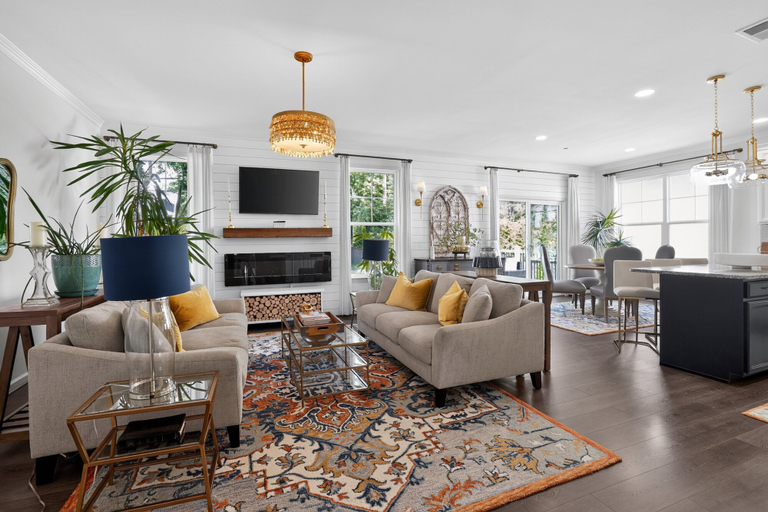 Living area 5, Kent Island Getaway with Fire Pit Near Annapolis, Queen Anne's