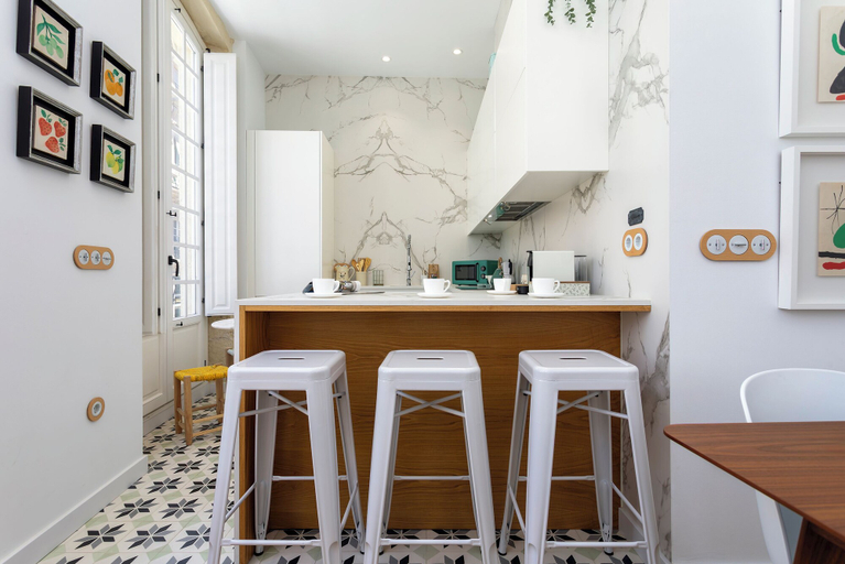 Private kitchen 3, Genteel Home House of the 12 Balconies, Almería