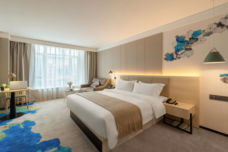 Bedroom 2, Lanz Hotel, Dongmen Pedestrian Street, Shenzhen, Shenzhen