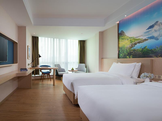 Bedroom, Kyriad Marvelous Hotel(Dongguan Huangjiang Jinyi Branch), Dongguan