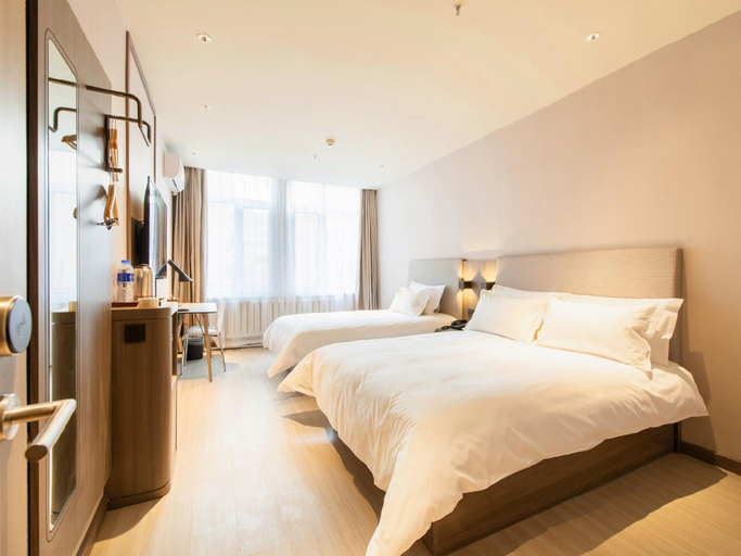 Bedroom 3, Hanting Hotel Dalian Railway Station Light Rail Station, Dalian