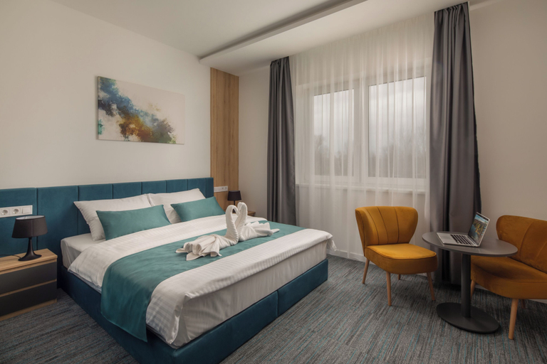 Bedroom 1, Sziget Hotel, Nyíregyháza
