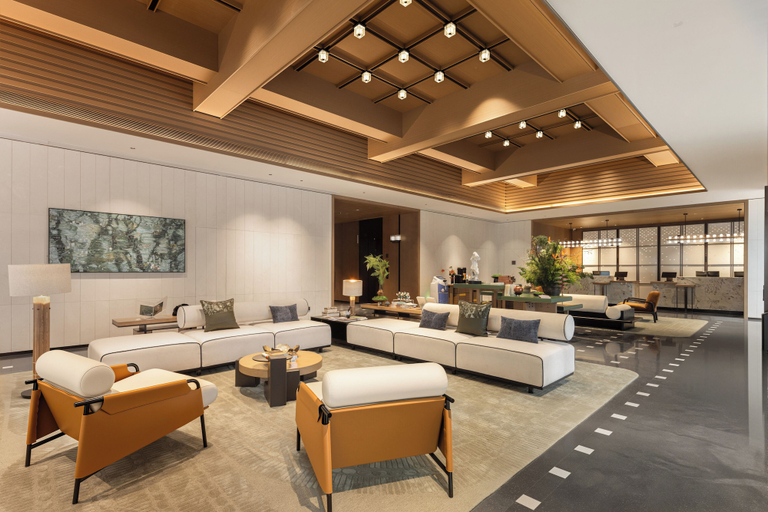 Lobby 3, Hampton By Hilton Hangzhou Linping Qiaosi South, Hangzhou