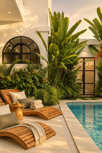 Private pool 3, Villa Talitha by DVH Luxe Tropical Pool, Badung