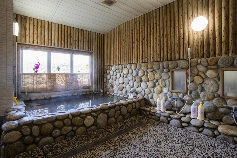 Bathroom 3, Hotel Yakushima Sanso, Yakushima