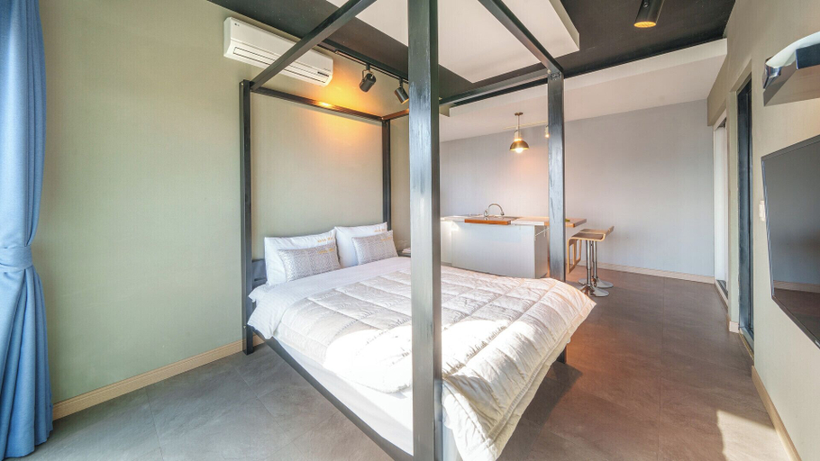 Bedroom 2, Namhae Aria Spa Pension, Namhae