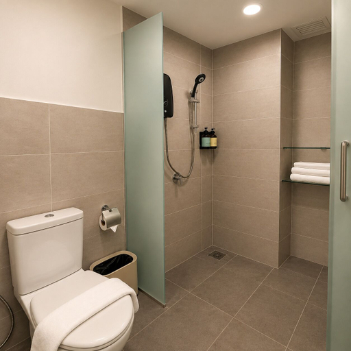 Bathroom 4, Social by The Assembly Place, Kuala Lumpur