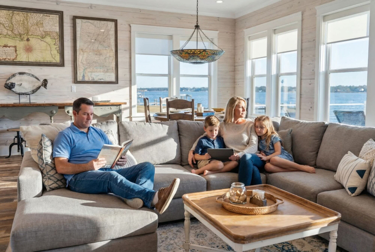 Room 5, Waterfront Views - Walk to Beach - Heated Pool, Baldwin