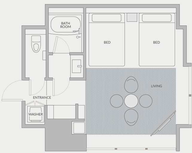 Floor plan 5, FAV LUX Asahikawa, Asahikawa