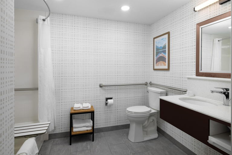 Bathroom 4, Hampton Inn Terre Haute, Vigo