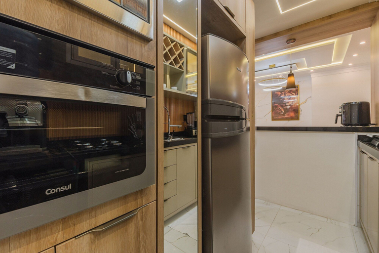 Private kitchen 3, Ocean Tower #104 Seaside by Carpediem, Fortaleza
