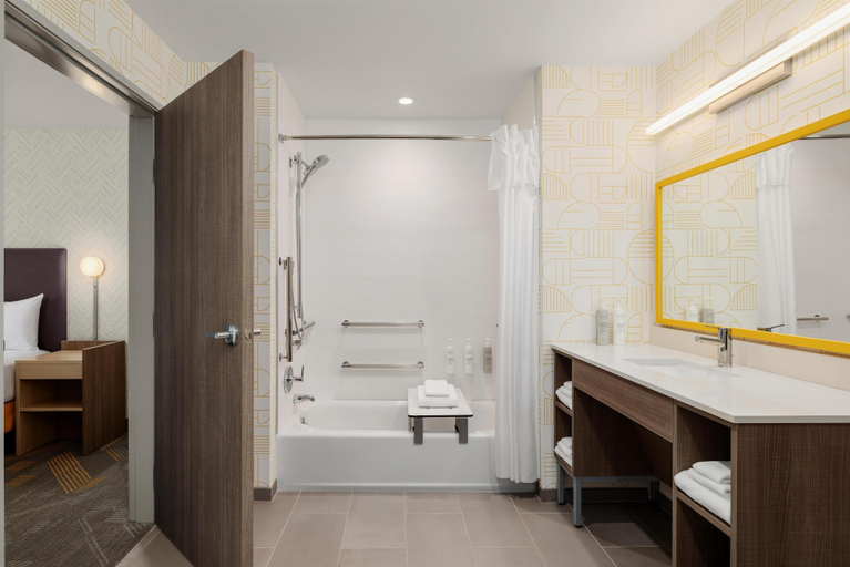 Bathroom 3, Home2 Suites By Hilton Springfield, Sangamon