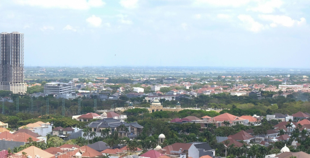 City view 4, Calm Studio At Supermall Mansion Apartment Benson Tower, Surabaya