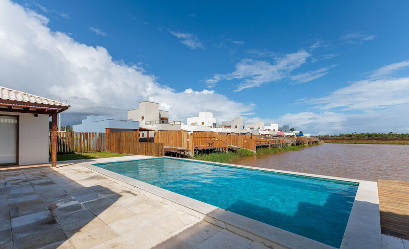 Pool, 2-suite House by the Lagoon in Marau Cdl0008, Maraú