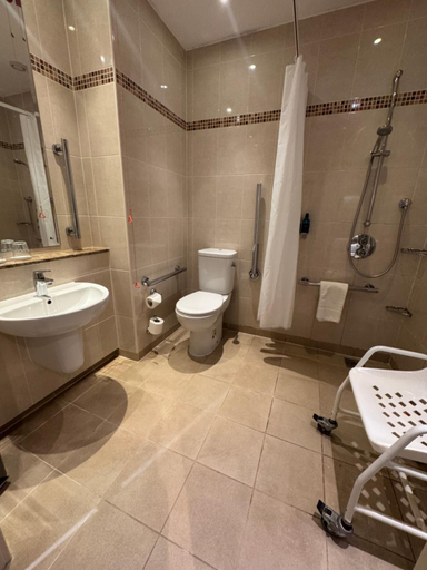 Bathroom 4, Macdonald Linden Hall Hotel, Golf & Spa, Northumberland