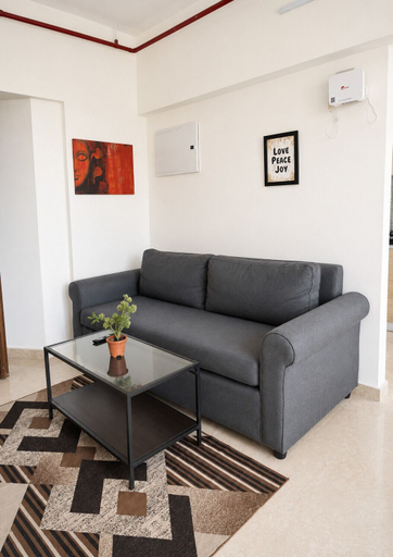 Living area 5, PixieStays Magnolia View Malad East, Mumbai Suburban