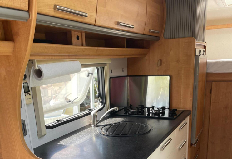 Private kitchen 5, Beartrice-anglesey Motorhome Adventures, Anglesey