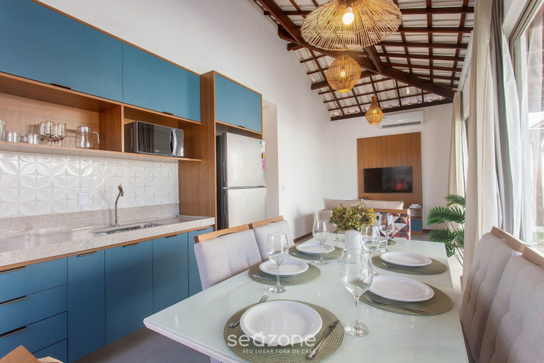 Dining 4, 2-suite House by the Lagoon in Marau Cdl0008, Maraú