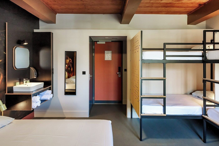 Bedroom 4, Stayokay Heemskerk - Hostel, Heemskerk