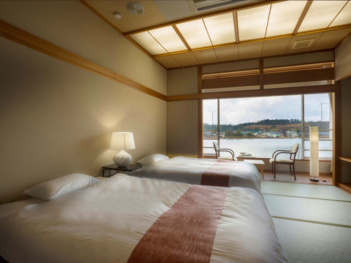 Bedroom, Awara Kitagata Onsen Kohanso Hana Yurari, Awara