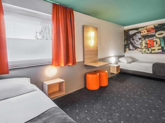 Bedroom 3, B&B Hotel Mainz-Hechtsheim, Mainz