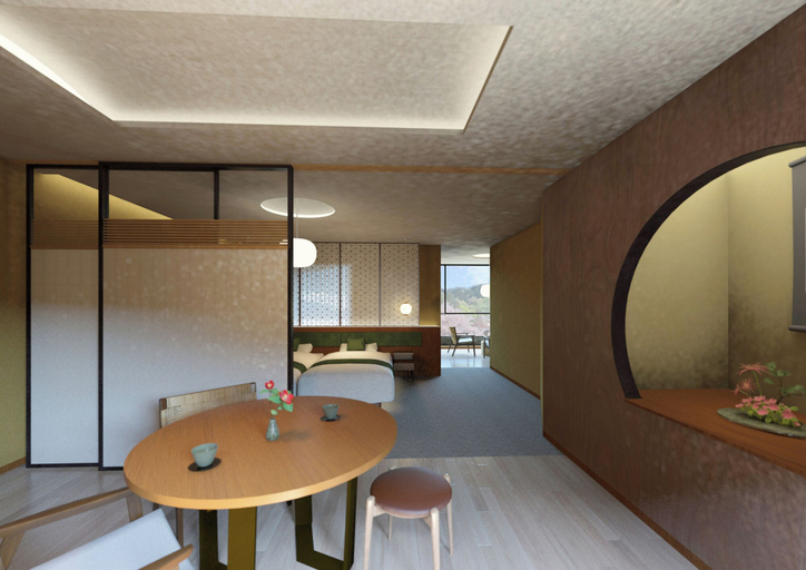 Room 4, Honjin Hiranoya Omeiso, Takayama