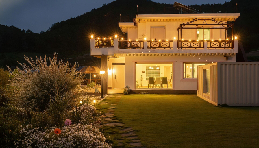 Exterior & Views, Yeosu La Rosa Private Pool Villa Pension, Yeosu