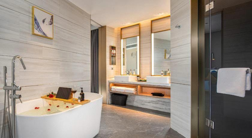 Bathroom 3, Wuxi Echarm Plus Hotel, Wuxi