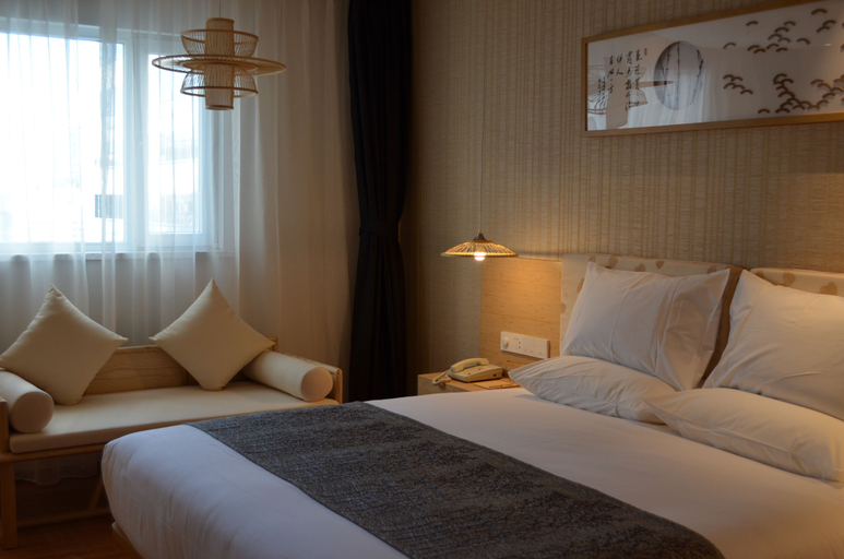 Bedroom 2, Jianguo HIDDEN Hotel (Dalian Zhongshan Square), Dalian