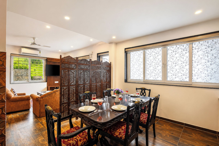 Dining 2, Alaya Stays HillTop Farmstead 3BHK Villa, Dehradun