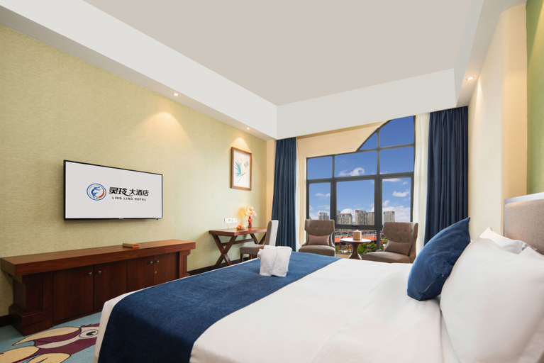 Bedroom 2, Xiamen Lingling Hotel, Xiamen