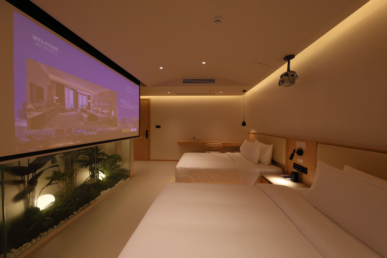 Bedroom, Mi Bai Hotel (Shenzhen Guomao Metro Station Branch), Shenzhen