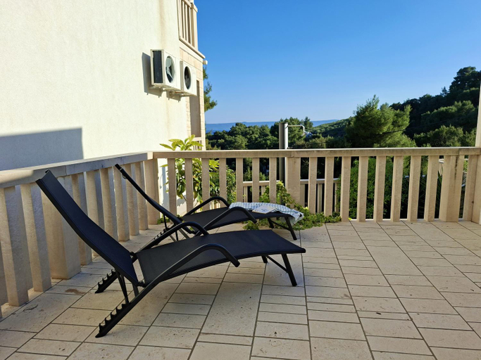 Balcony/terrace 2, Sea View Apartments, Selca