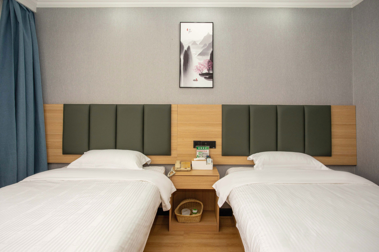 Bedroom 3, GreenTree Inn Express Hotel(Shanghai Luoqian), Shanghai